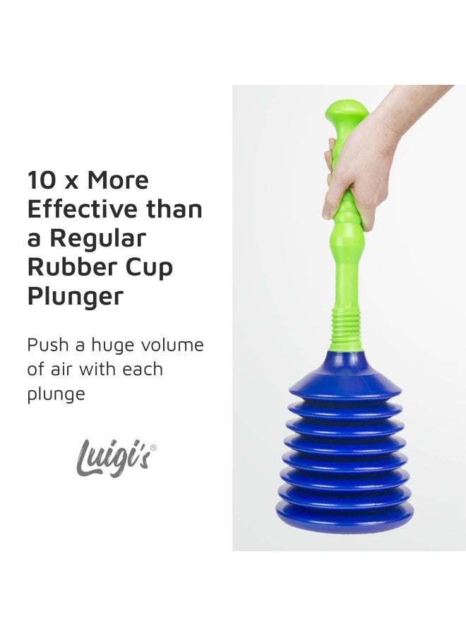 Luigi's مكبس لويس الكبير للأحواض والمصارف للمطابخ والحمامات وأحواض الاستحمام وأنابيب الصرف والدش. - Image 2