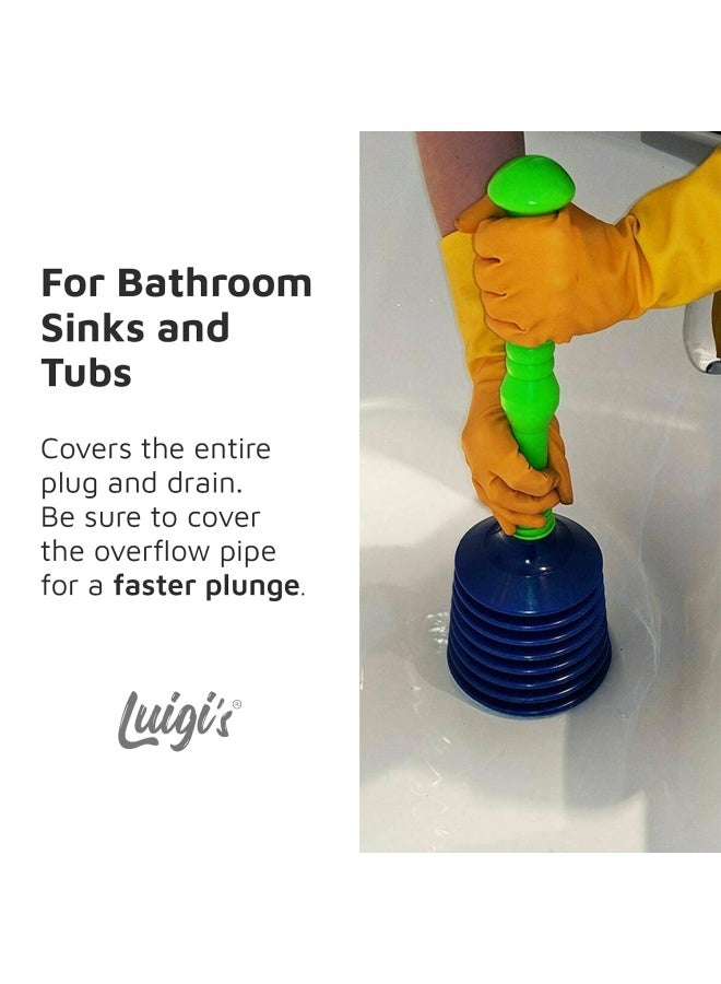 Luigi's مكبس لويس الكبير للأحواض والمصارف للمطابخ والحمامات وأحواض الاستحمام وأنابيب الصرف والدش. - Image 5