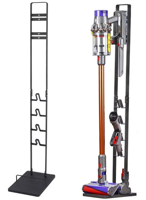 حامل مكنسة Dreamons Link لجهاز Dyson المحمول V11 V10 V8 V7 V6 (أسود)