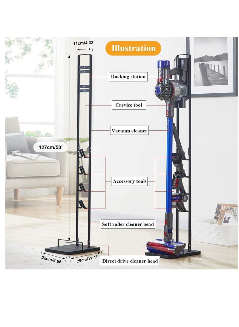 dreamons link Dreamons link Vacuum Stand for Dyson Handheld V11 V10 V8 V7 V6  (Black)  - Image 2