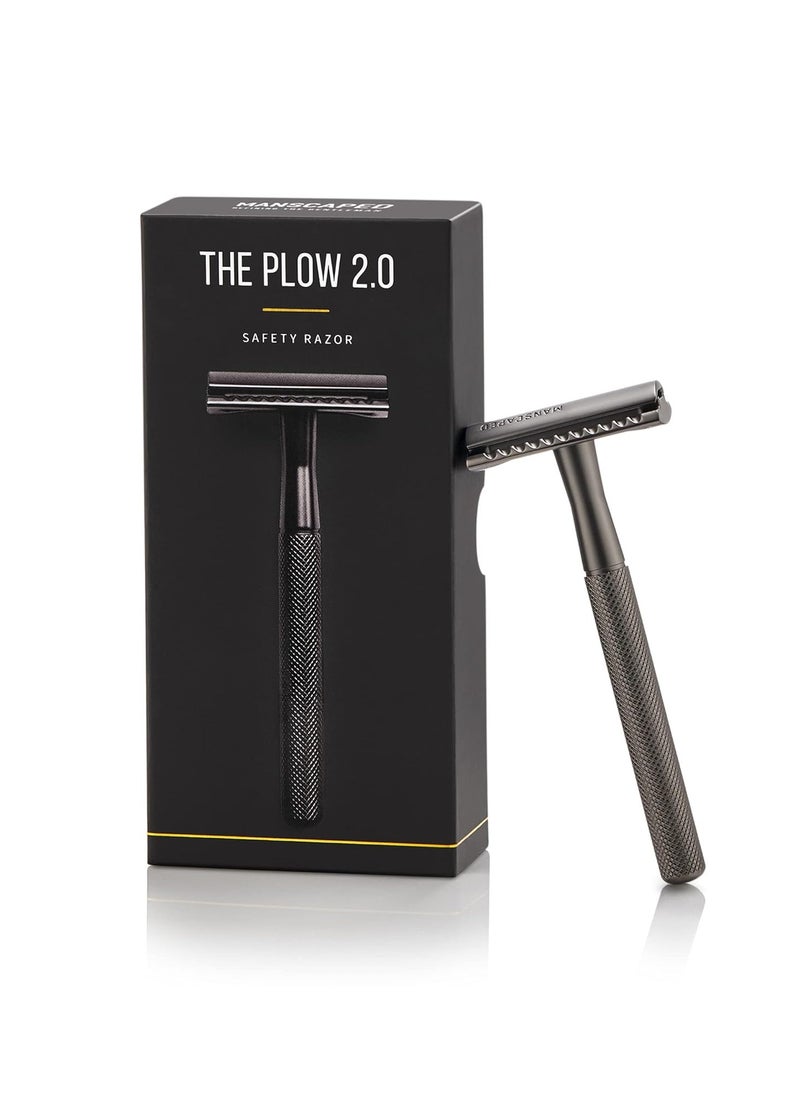 MANSCAPED® The Plow® 2.0 Premium Single Blade Double-Edged Safety Face Razor for Men - pzsku/Z5E4521B10B471C81BB3CZ/45/_/1735395948/498c0982-f2bc-4f85-b976-3d0bc14105f4