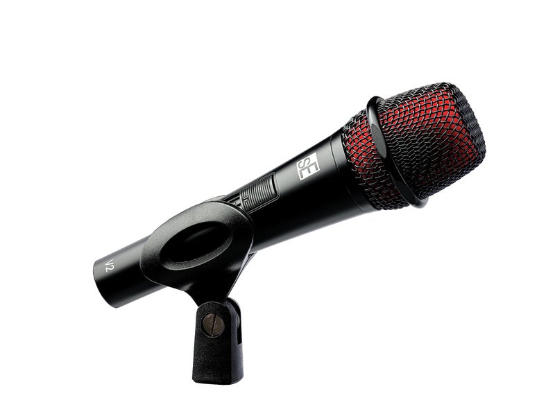 SE Electronics V2-SW Supercardioid Dynamic Handheld Microphone with On/Off Switch, Black - Image 5