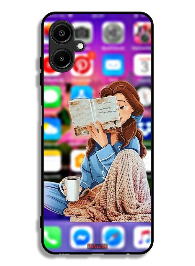 Tolwak Samsung Galaxy F06 5G Protective Case Cover Reading - Image 1