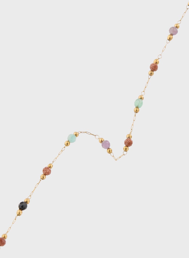 ELLA Beaded Anklet - Image 2