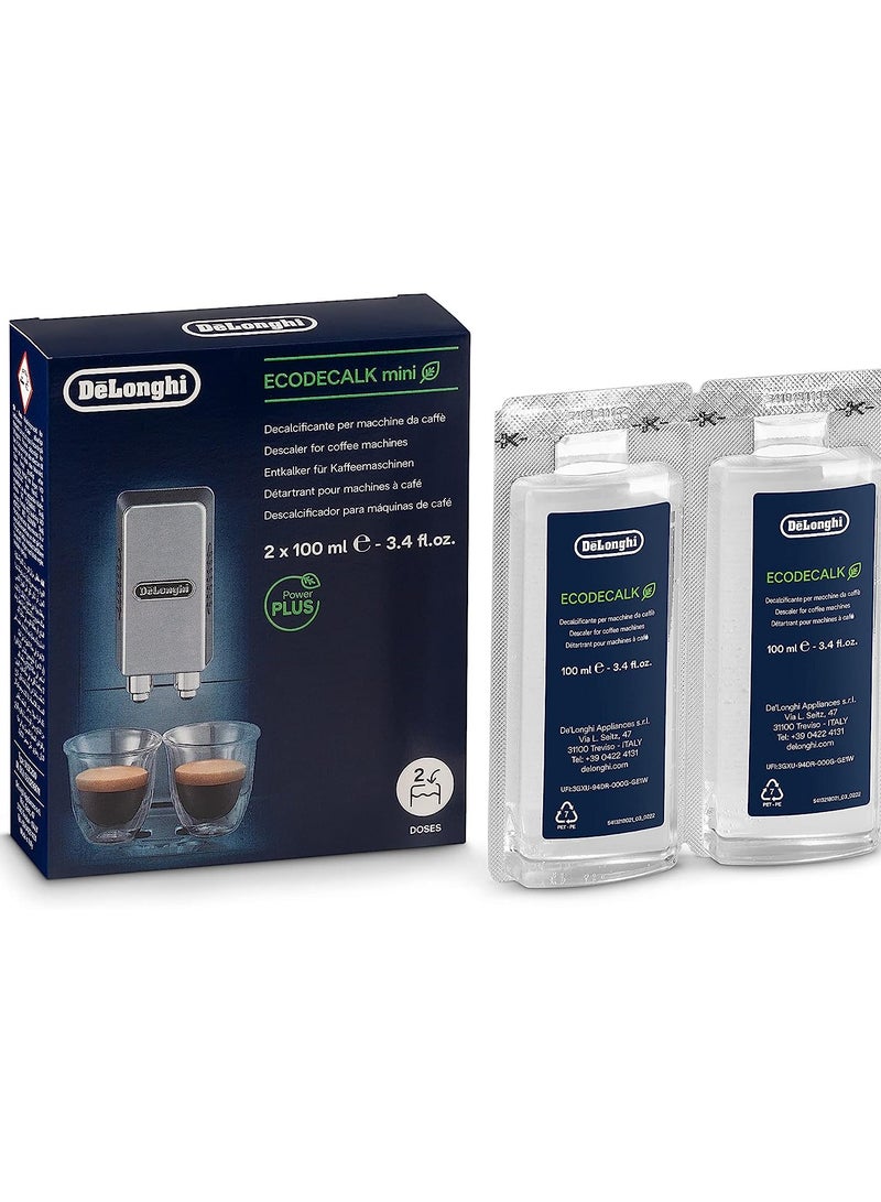 De'Longhi Descaler for coffee machines 2x 100ml - Image 1