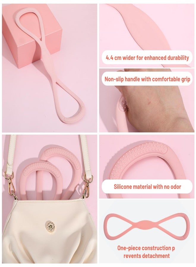 Thrymme Resistance Band Figure 8, Figure 8 Resistance Band 15lb for Women with Non-Slip Handles for Shoulder, Back & Arm Workout (Pink, 17.7 x 4.3 in) - Image 3