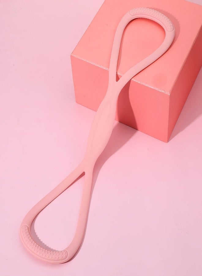 Thrymme Resistance Band Figure 8, Figure 8 Resistance Band 15lb for Women with Non-Slip Handles for Shoulder, Back & Arm Workout (Pink, 17.7 x 4.3 in) - Image 1