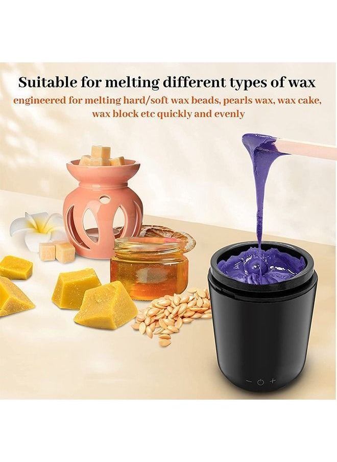 Smart Depilatory Waxing Machine 4 Pack Hard Wax Beads Hand Foot Heater with LED Display