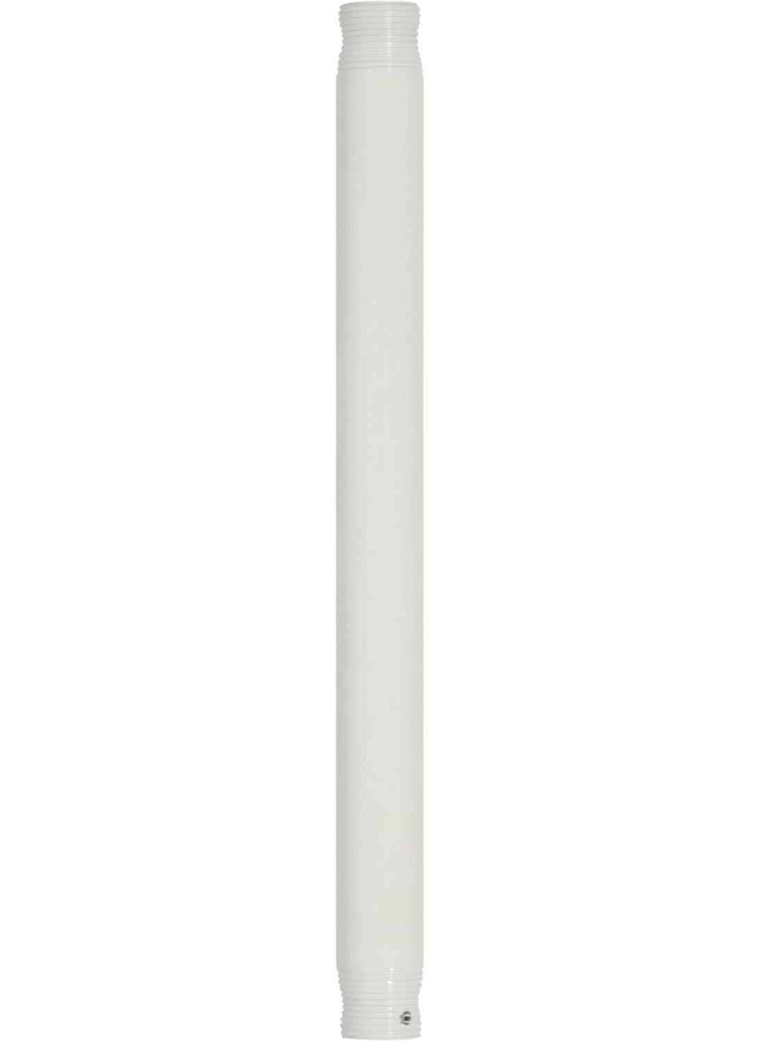 Westinghouse Westinghouse 7725400 Ceiling Fan Down Rod 24 Inch WhiteSatin White Finish  - Image 1
