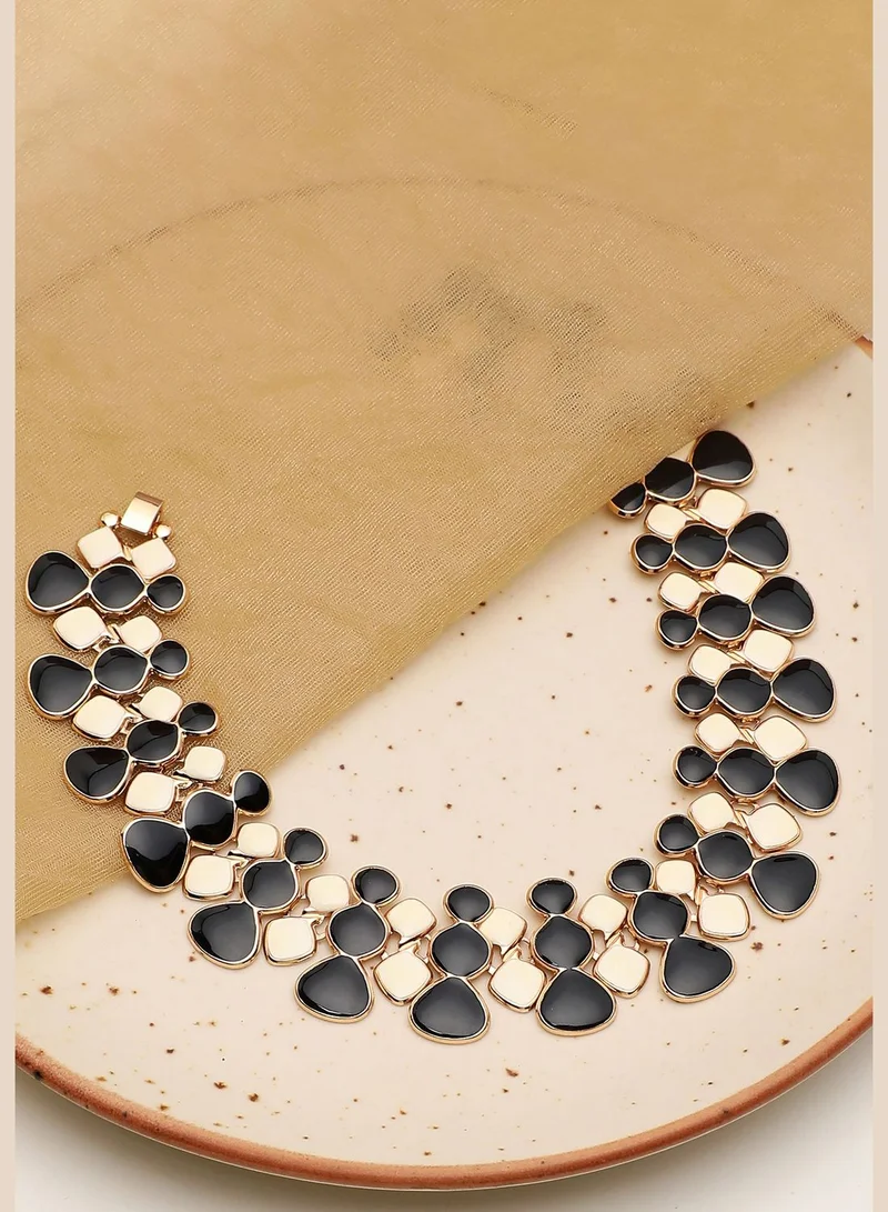 SOHI Trendy Party Designer Stone Necklace For Women