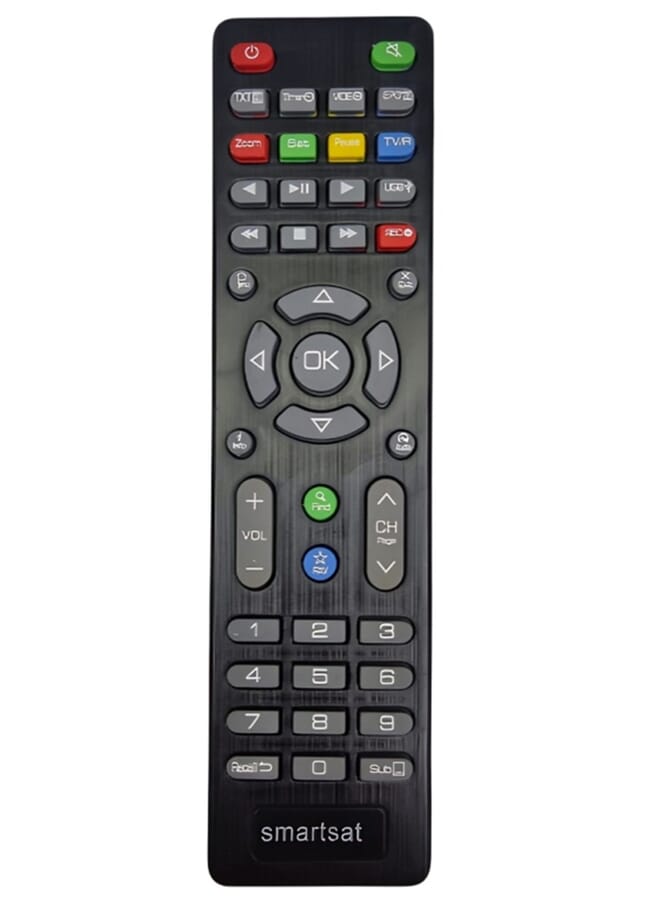 Zaboon Replacement Remote Control Compatible With Smart Sat Satellite Receiver - Image 1