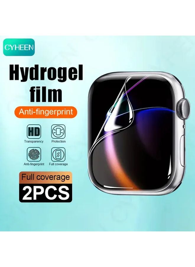 2Pcs Hydrogel Screen Protector For Apple Watch 40mm Series 4 5 6 SE - Image 1