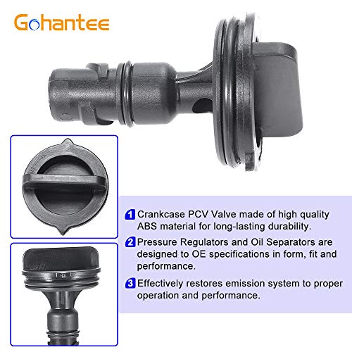gohantee 53032940AB صمام تهوية الكرنك PCV، بديل لشاحنات كرايسلر 300 دودج تشالنجر دورانجو متوافق مع جيب رام 1500 2500 3500 4500 - Image 5