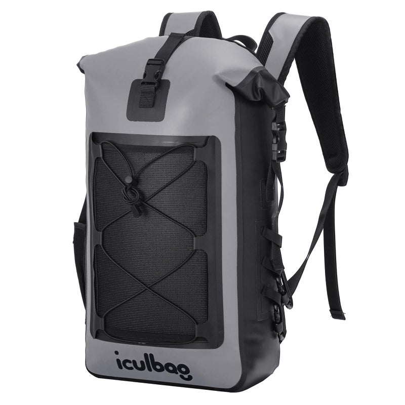 iculbag Dry Bags Waterproof Bag for Travel Waterproof Backpack for Women Men Larger Dry Bag Backpack for Kayaking Beach Boating Camping Roll Top 30L40L - Image 2