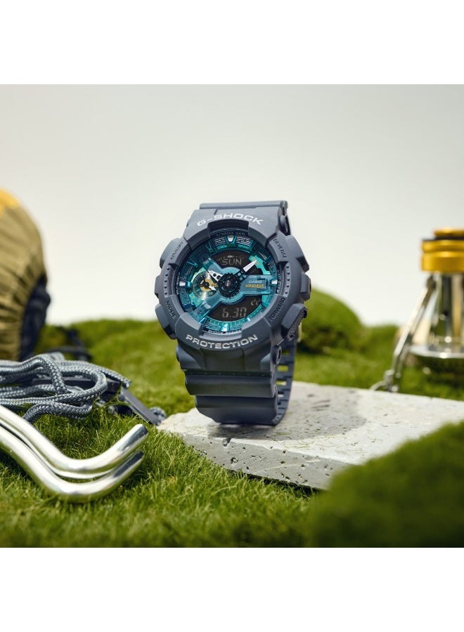 Casio G-SHOCK CASUAL MENS WATCH GA-100AS-2ADR - Image 2