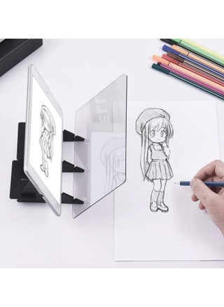 Drawing Tracing Pad Optical Projector Painting Copy Board Mirror Reflection Projection Tracing Plate Board Comic Tracer Art Stencil Tool (12 Inches) - pzsku/Z5E46125AB70B1E306C90Z/45/_/1735803929/b8ff0c80-9709-4b6b-8c27-513ad37bbd2d