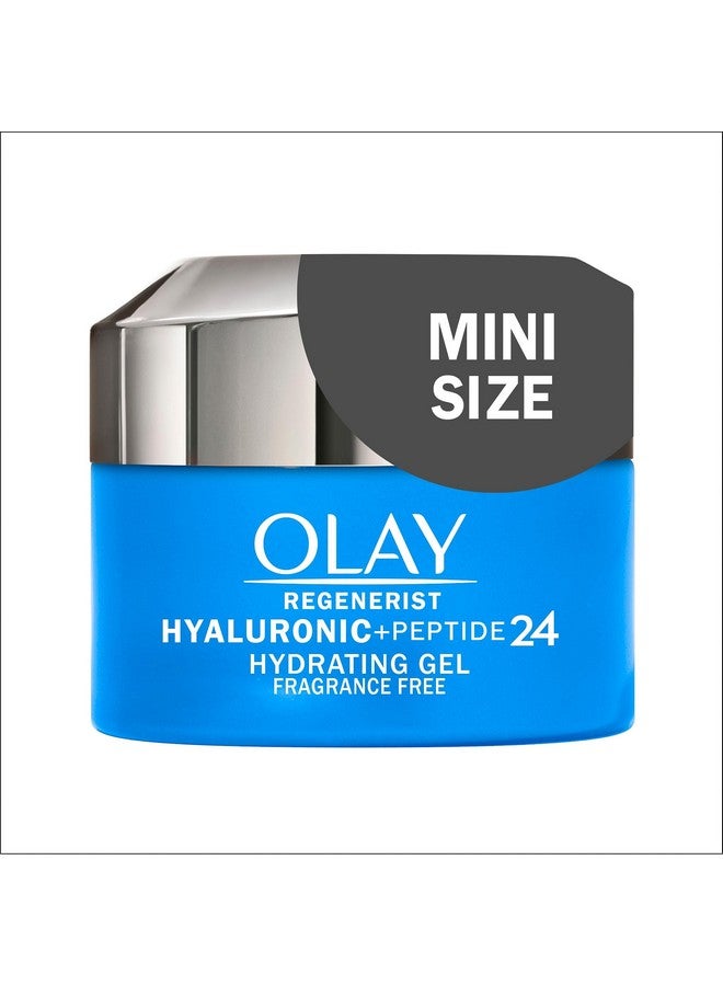 Olay Regenerist Hyaluronic + Peptide 24 Gel Face Moisturizer Fragrancefree All Skin Types Trial Size 0.5 Oz - Image 1
