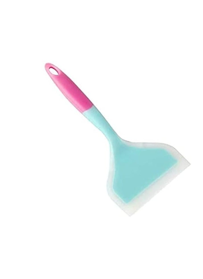 Generic - Silicone Pancakes Spatula,Wide Pancakes Spatula Turner for Eggs Fish Pizza and Steak Shovel for Nonstick Cookware multicolor - Image 1