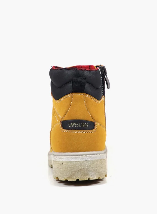 GAP Boys' DAYTON MID LACE II Boots with Zip Closure - GPK5218050487