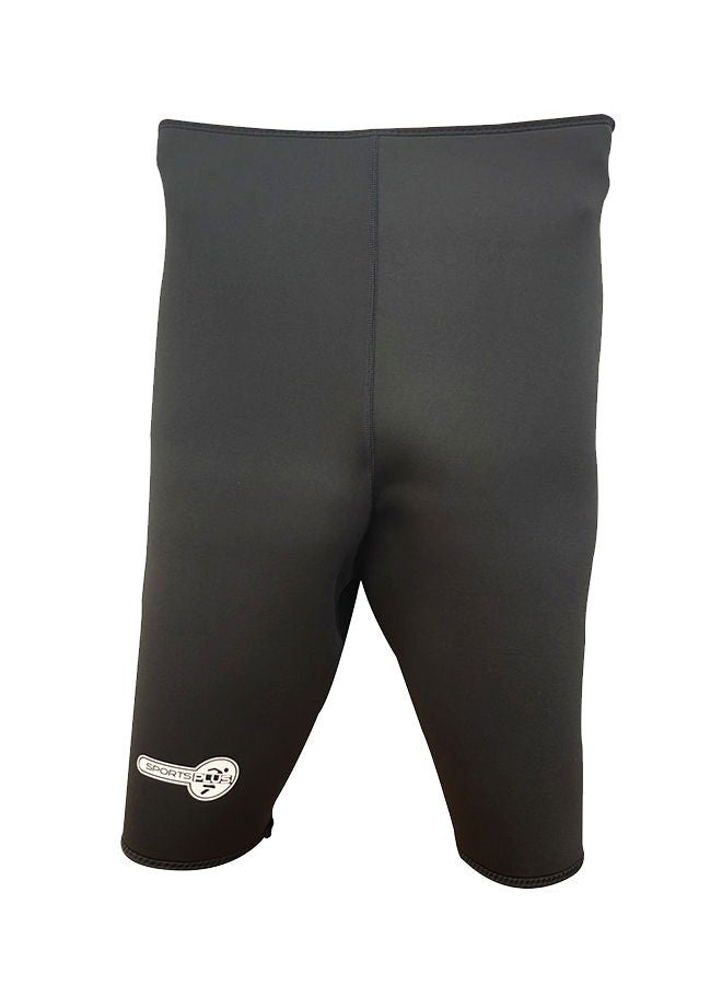 SPORTS PLUS Plus Neoprene Bermuda Shorts Black Wlg-025-Sp Xxl - Image 1
