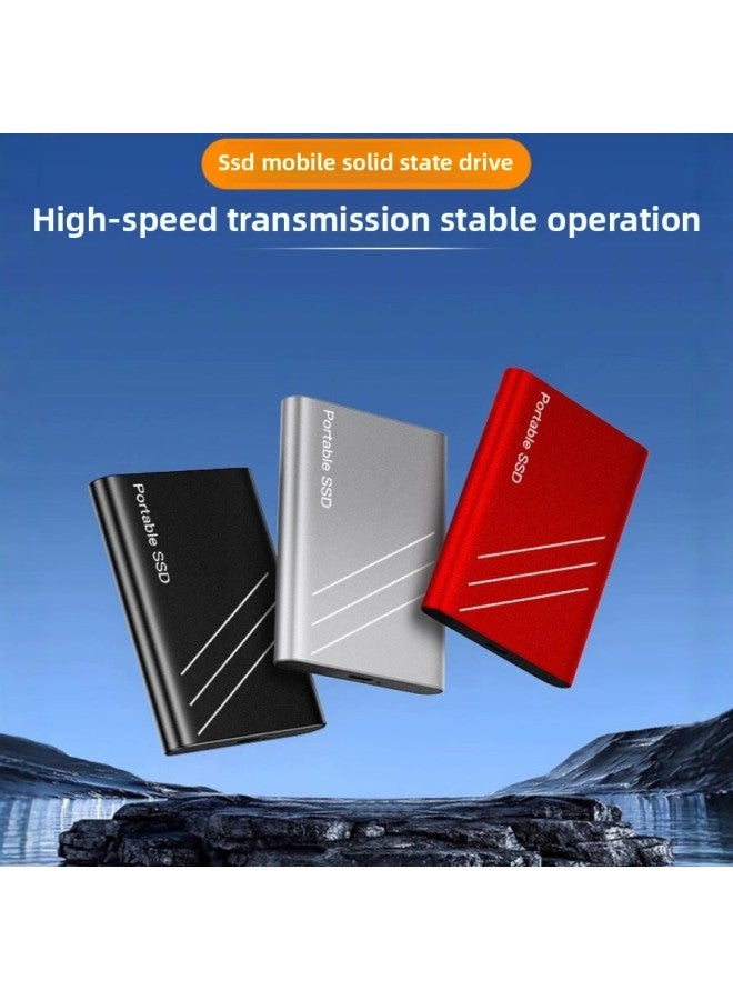Expansion Upgrade 500GB-128TB Mobile Solid State Disk TYPE-C Interface High-speed Transmission-Capacity:10TB-Interface:Blue - Image 2