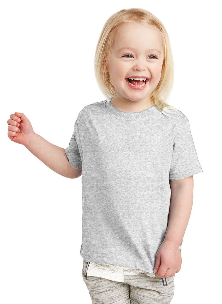 PRINTSHOP4ME Printshop4me Kids Round Neck Girls T Shirt 170 GSM Pure Cotton Basic Colors  - Image 1