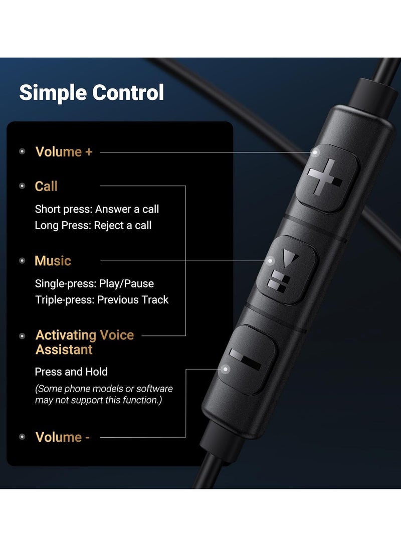 UGREEN ECO UGREEN 35756 USB-C Earphones Semi-in ear Wired Headphones with Volume Control - Image 3