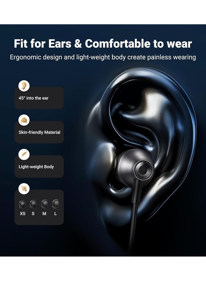 UGREEN ECO UGREEN 35756 USB-C Earphones Semi-in ear Wired Headphones with Volume Control - Image 4