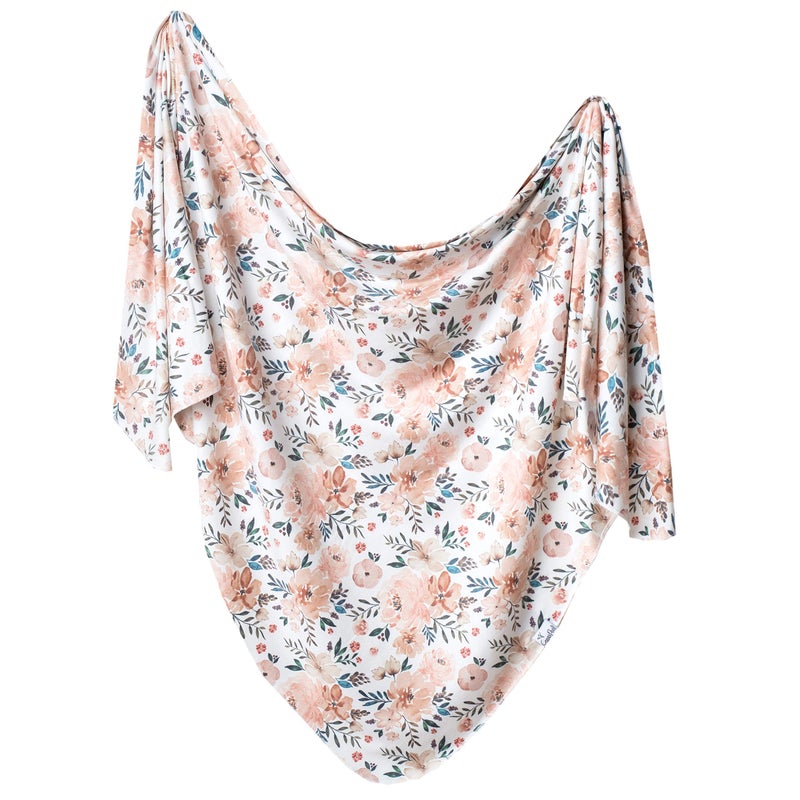 Copper Pearl Copper Pearl Large Premium Knit Baby Swaddle Receiving Blanket Autumn
