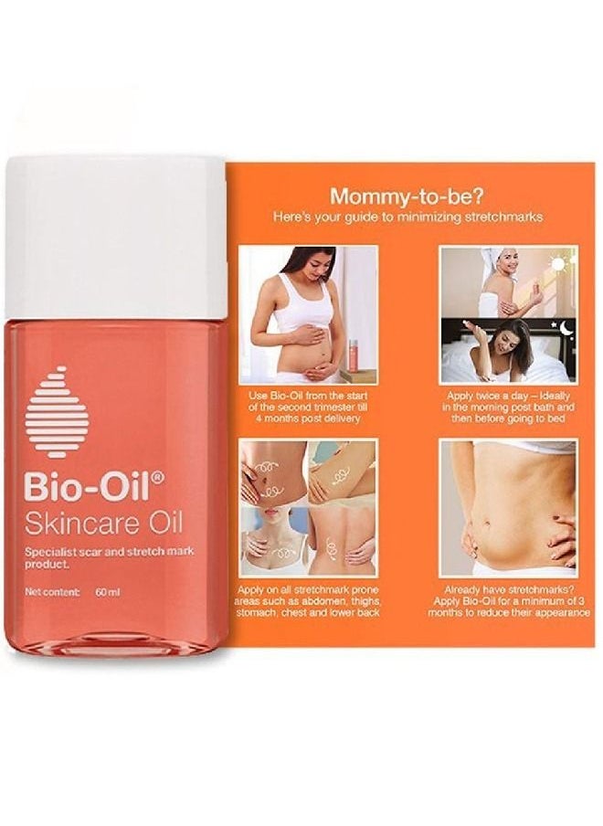 Bio-Oil - Skincare Oil for scar & Stretch Marks 60ml - Image 1
