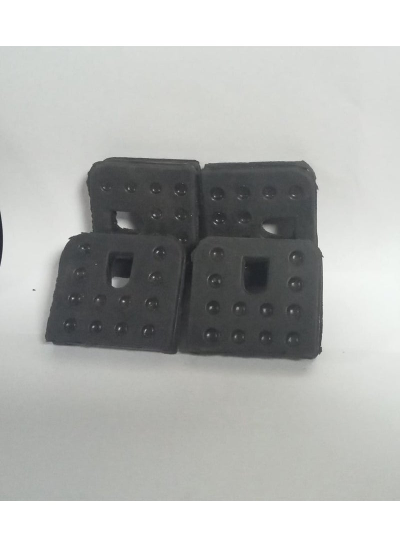 4-piece damping rubber set for outdoor unit 1.5 HP