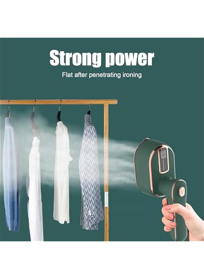 Generic Travel Steamer for Clothes,1000W Travel Iron Mini with Steam,Dry Wet Ironing Modes,Handheld Steamer,15s Fast Heat Up 180° Rotatable Small Mini Steam Iron  - Image 2