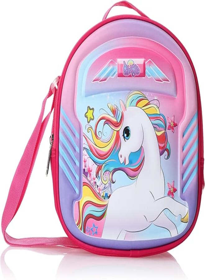 Migo 3D Unicorn1 Lunch Bag, Pink