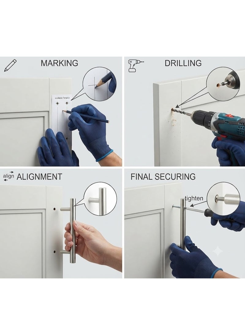 Robustline Cupboard Handle - Silver - Image 2