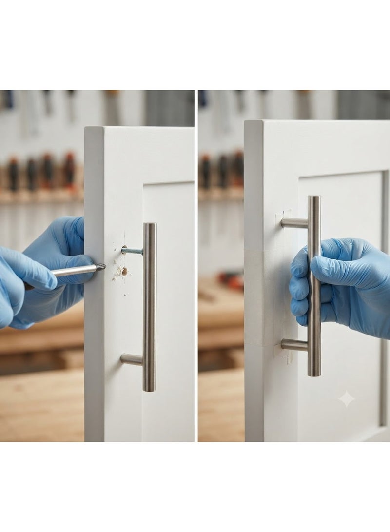 Robustline Cupboard Handle - Silver - Image 3