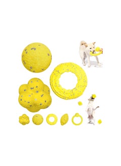 The Mellow Dog Calming Ball, Mellow Dog Emotional Support Ball, Chewable Calming Balls for Dogs, Fun Toys and Chew Toy for Any Size Dog, Dog Tennis Balls for Aggressive Chewers (ABD)