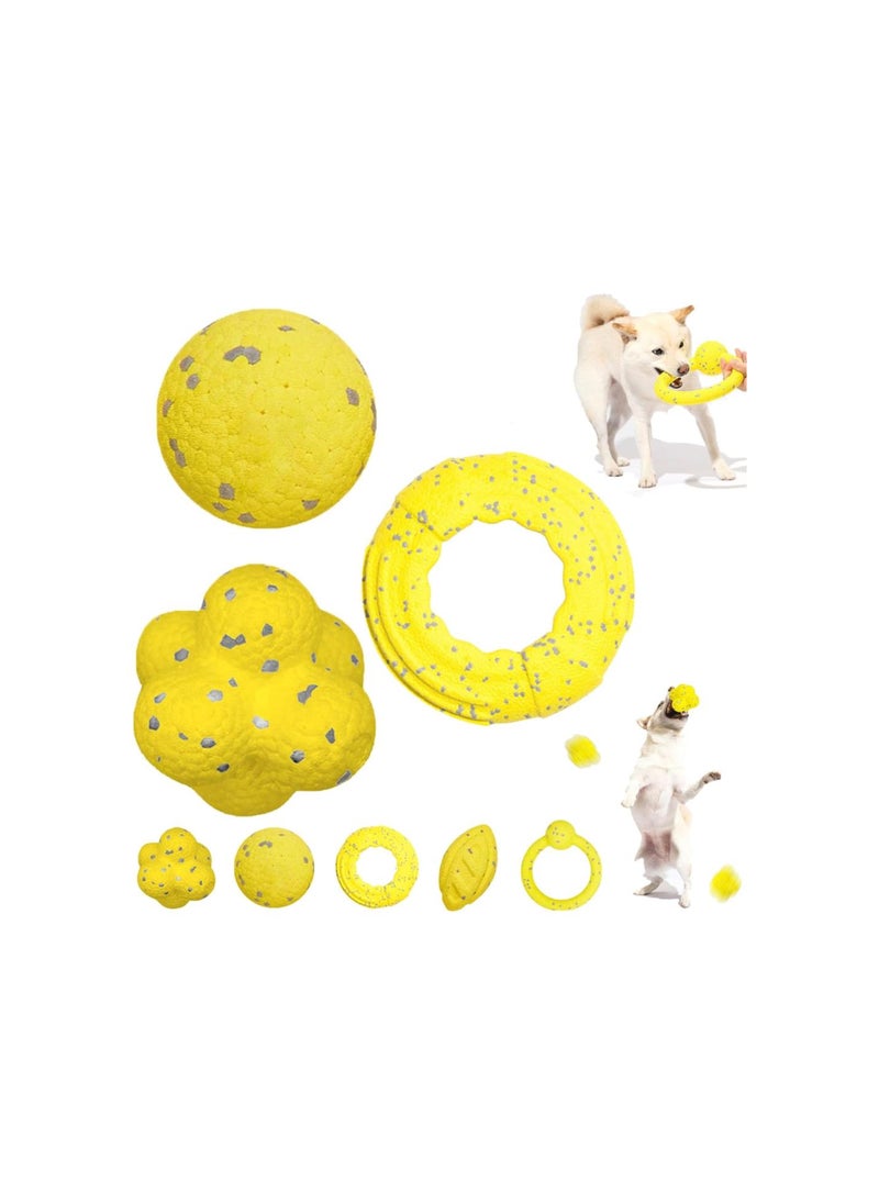 silvercnc - The Mellow Dog Calming Ball, Mellow Dog Emotional Support Ball, Chewable Calming Balls for Dogs, Fun Toys and Chew Toy for Any Size Dog, Dog Tennis Balls for Aggressive Chewers (ABD) - Image 1