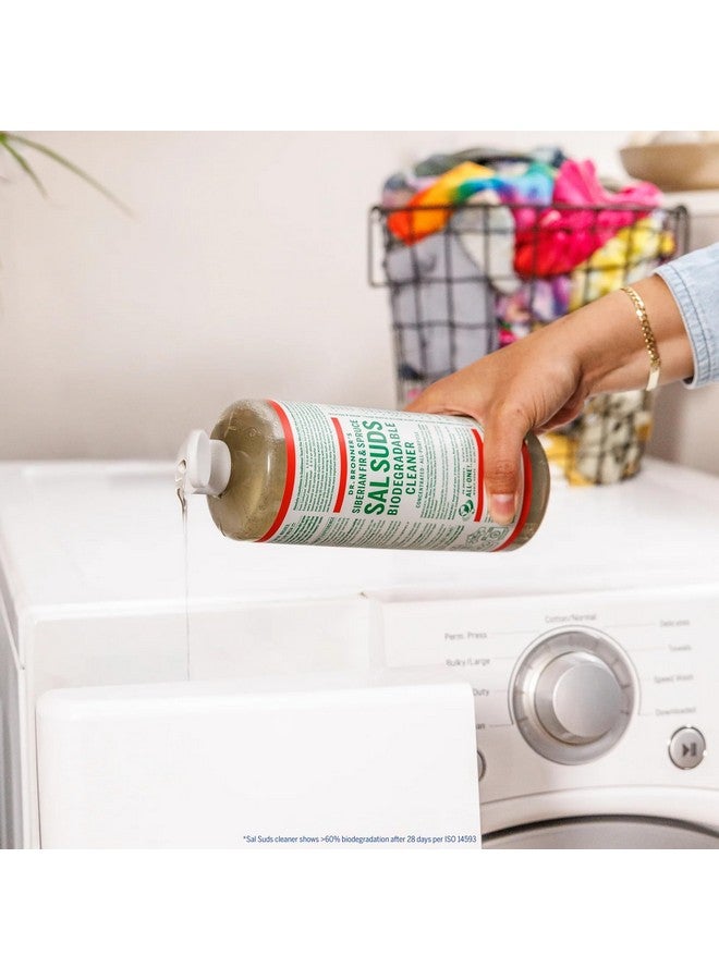 Dr. Bronner's - Sal Suds Biodegradable Cleaner (32 oz, 2-pack) - All-Purpose, Pine Cleaner for Floors, Laundry and Dishes, Concentrated, Cuts Grease and Dirt, Powerful Formula - Image 3