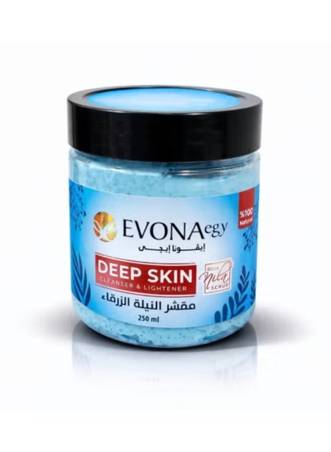 Evona مقشر النيله الزرقاء المغربى افونا لتفتيح وترطيب البشره والجسم - Image 4