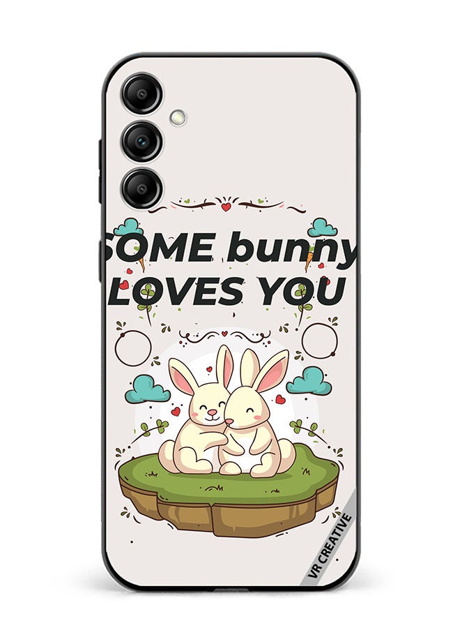 VR CREATIVE Protective Case Cover For Samsung Galaxy A14 5G/A14 Love Bunny Design Multicolour - Image 1