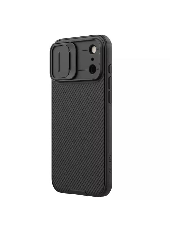 Nillkin CamShield Pro Protective Case for iPhone 17 Pro Max (6.9" – 2025) with Sliding Camera Cover, Shockproof Corners & Anti-Fingerprint Design (Black) - Image 5