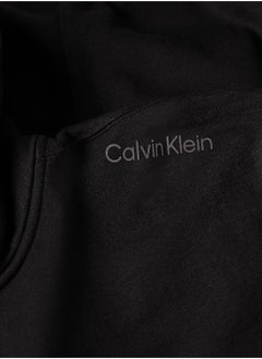 CALVIN KLEIN Calvin Klein Men's Hoody - Long Sleeves - Sportswear - Cotton Sweatshirt, Black  - Image 5