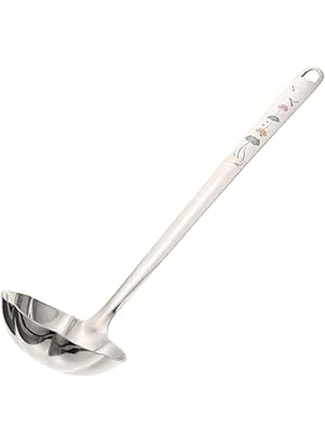 Stainless Steel Soup Ladle Large Serving Spoon Kitchen Tool Fine Finish - Image 1