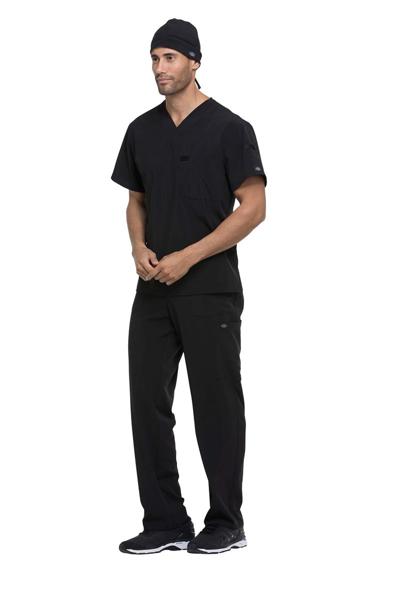 Dickies Scrub Cap, EDS Essentials Unisex Surgical Cap with Four-Way Stretch and Moisture Wicking DK502, OS, Black - Image 2