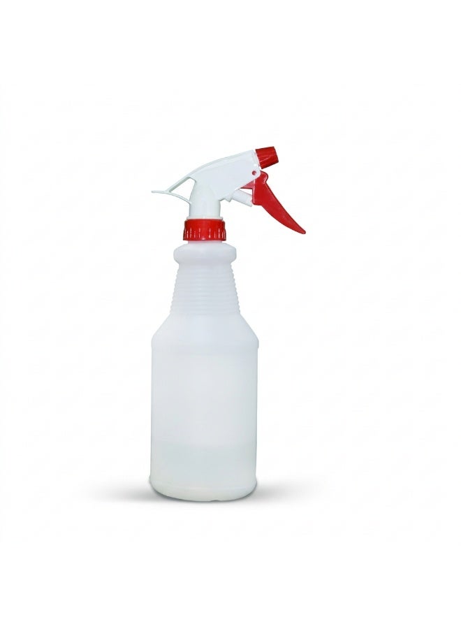 Gator Plastic Spray Bottle 600ml Red | Color-Coded Trigger Sprayer | Adjustable Nozzle | Chemical Resistant | Professional Zone-Specific Cleaning Bottle - Image 1