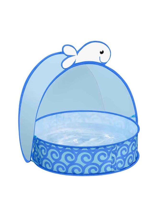Bestway - Bestway Pop-Up n' Splash Paddling Pool with Canopy (78 x 68 x 60 cm) - Image 1