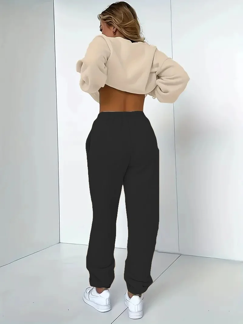 DogFish Tracksuit Oversize Revenge Printed Tracksuit,lover,couple Combination Beige