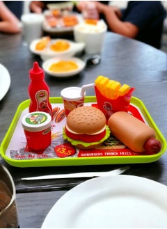 Burger Playset - Red