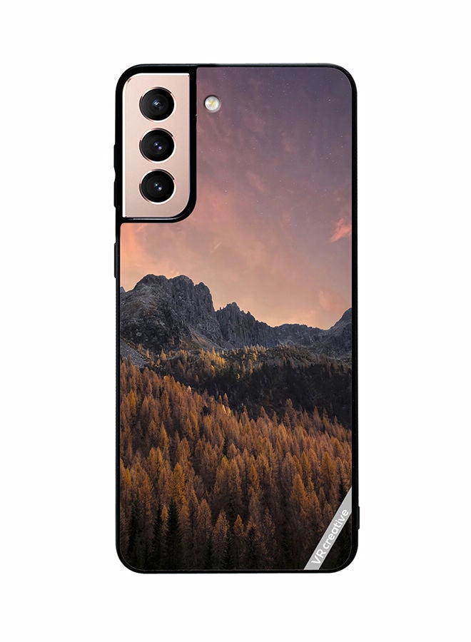 VR CREATIVE Protective Case Cover For Samsung Galaxy S21 Plus 5G Pas Sans Logo Design Multicolour - Image 1