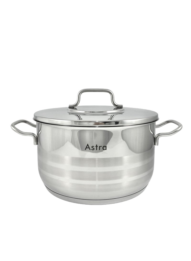 ASTRA Premium Stainless Steel Casserole 22x12 cm 4.6L – Versatile Cookware for Perfect Meals Every Time - pzsku/Z5E482E32F58BADA324E0Z/45/1741176019/aa4d79ec-4602-44dc-92df-18a3bb423140